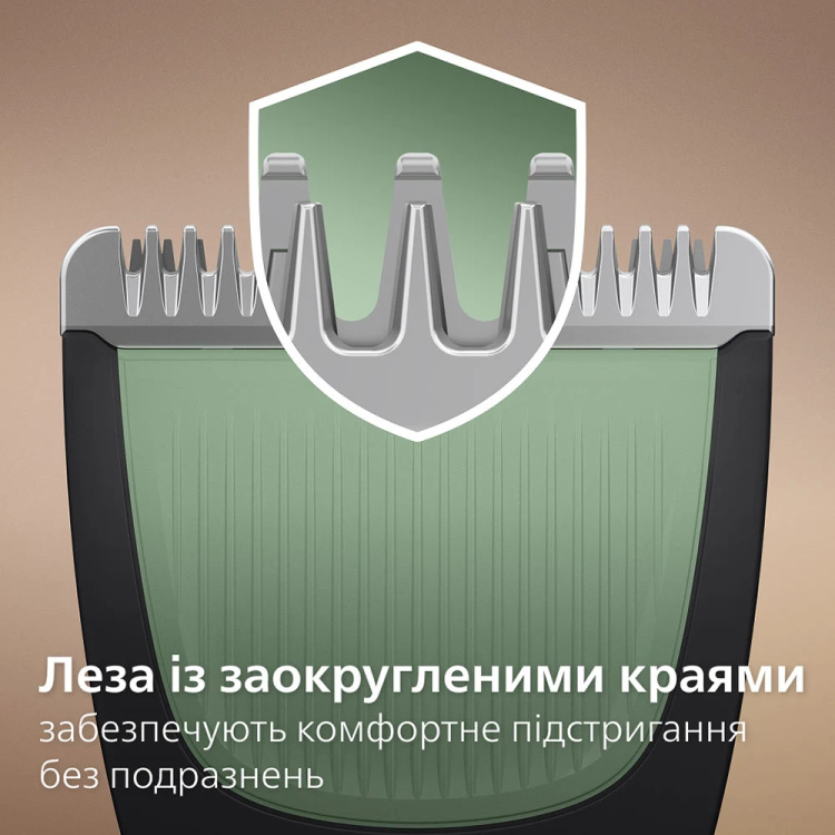 Тример Philips Series 3000 (Black/Green) (MG3920/15)