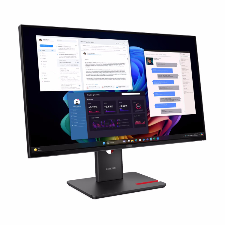 Монитор Lenovo 27" ThinkVision T27ud-40 IPS 60Hz 64AFGAT2UA (UA)