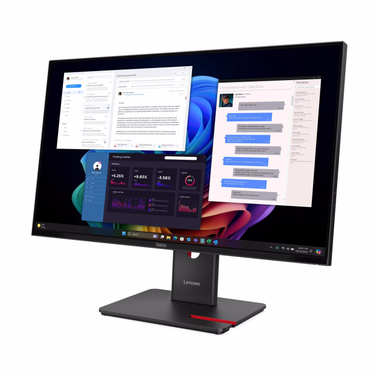 Монитор Lenovo 27" ThinkVision T27ud-40 IPS 60Hz 64AFGAT2UA (UA)