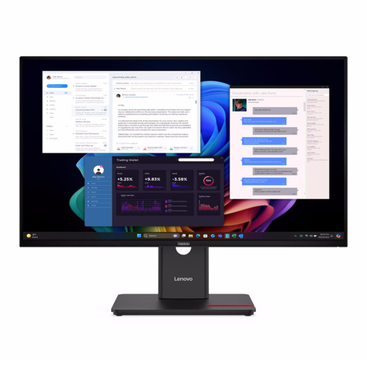 Монитор Lenovo 27" ThinkVision T27ud-40 IPS 60Hz 64AFGAT2UA (UA)