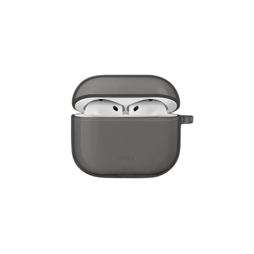 Чохол UNIQ Glase для AirPods 4 (Smoke) (8886463691663) Чохол UNIQ Glase для AirPods 4 (Smoke) (8886463691663)