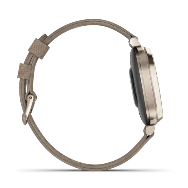 Garmin Lily 2 Classic Cream Gold with Coffee Nylon Band (010-02839-14)