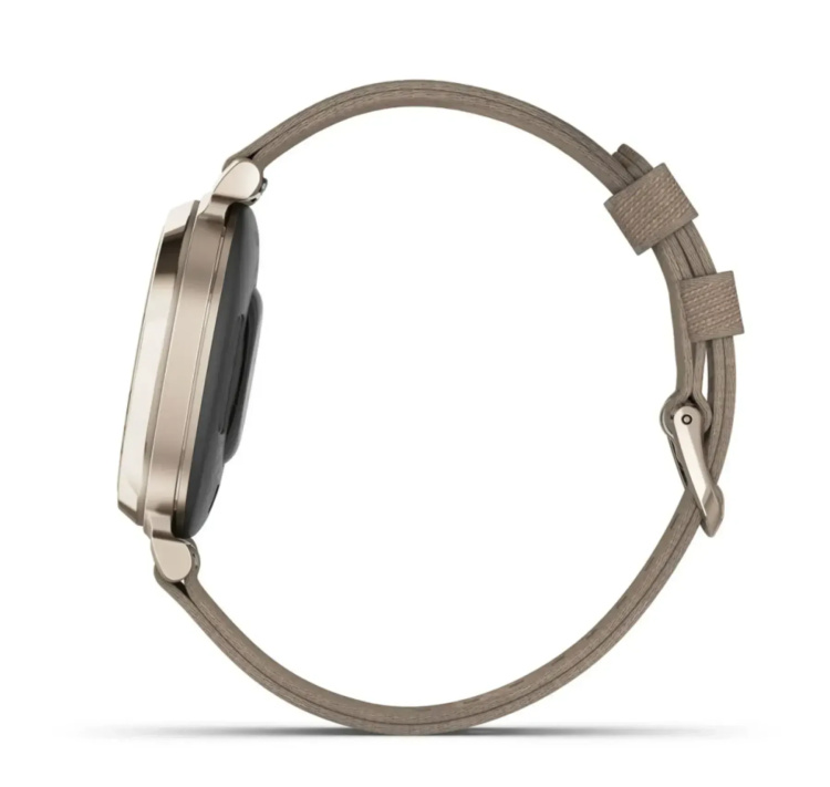 Garmin Lily 2 Classic Cream Gold with Coffee Nylon Band (010-02839-14)