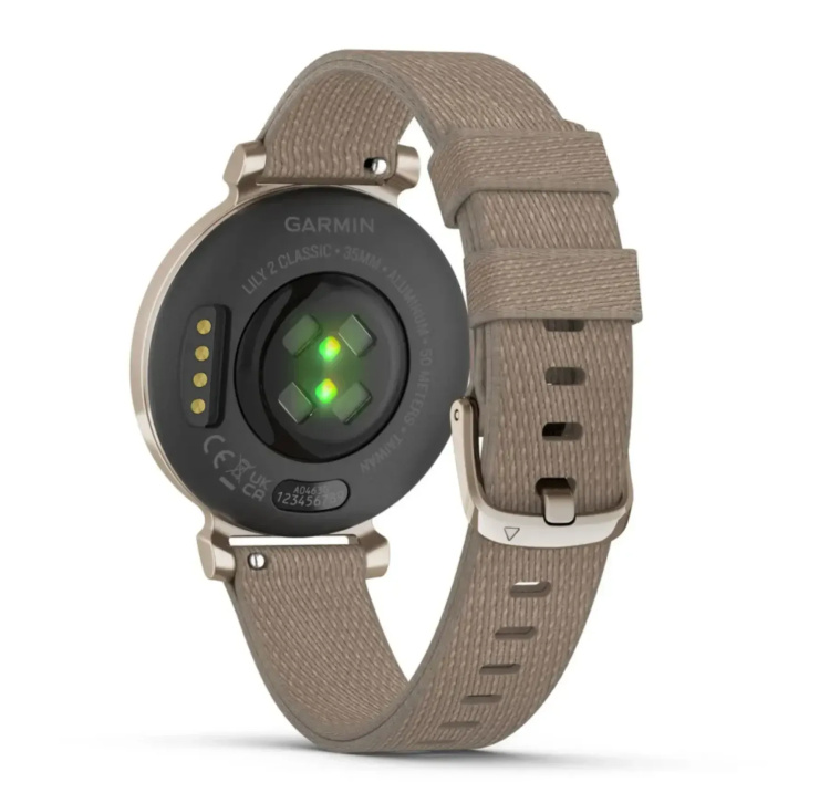 Garmin Lily 2 Classic Cream Gold with Coffee Nylon Band (010-02839-14)