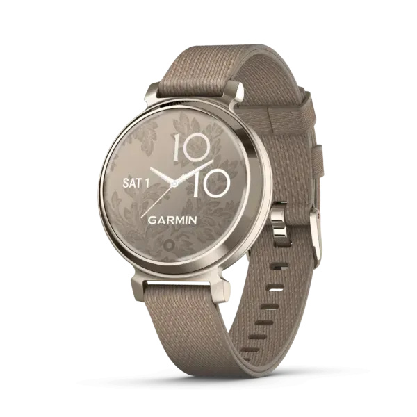 Garmin Lily 2 Classic Cream Gold with Coffee Nylon Band (010-02839-14)