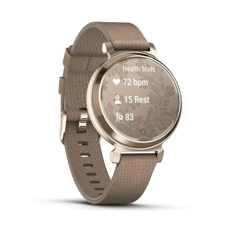 Garmin Lily 2 Classic Cream Gold with Coffee Nylon Band (010-02839-14)