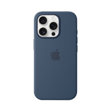 Чохол Apple Silicone Case with Magsafe для iPhone 16 Pro Denim (MYYK3)