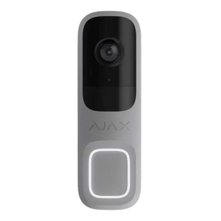 Відеодзвінок Ajax Doorbell, Grey Відеодзвінок Ajax Doorbell, Grey
