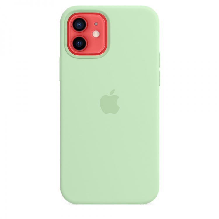 Чехол Silicone Case для iPhone 12 Mini (FoxConn) (Pistachio)