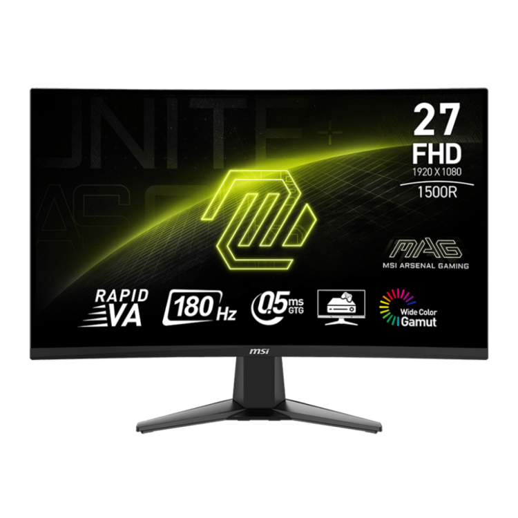 Монітор MSI 27" MAG 27C6F VA 180Hz (UA)