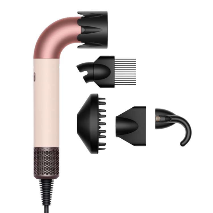 Фен для волосся Dyson Supersonic r Curly+Coily (Ceramic Pink/Rose Gold)