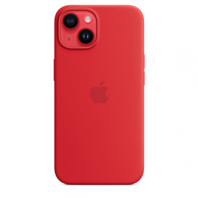 Чохол Silicone Case для iPhone 14 (FoxConn) (Red)