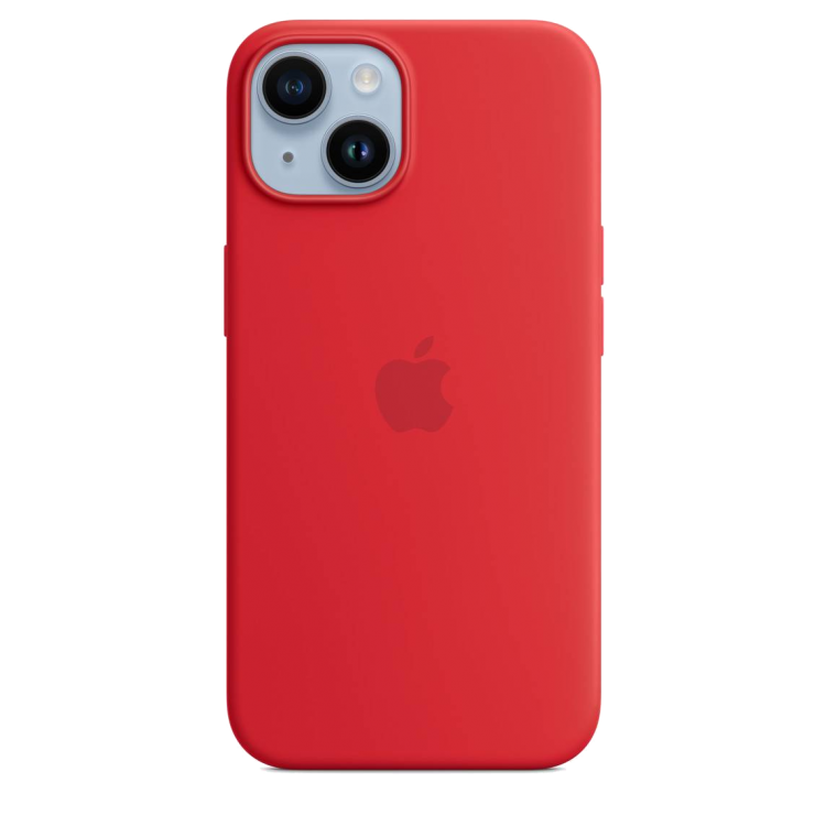 Чохол Silicone Case для iPhone 14 (FoxConn) (Red)