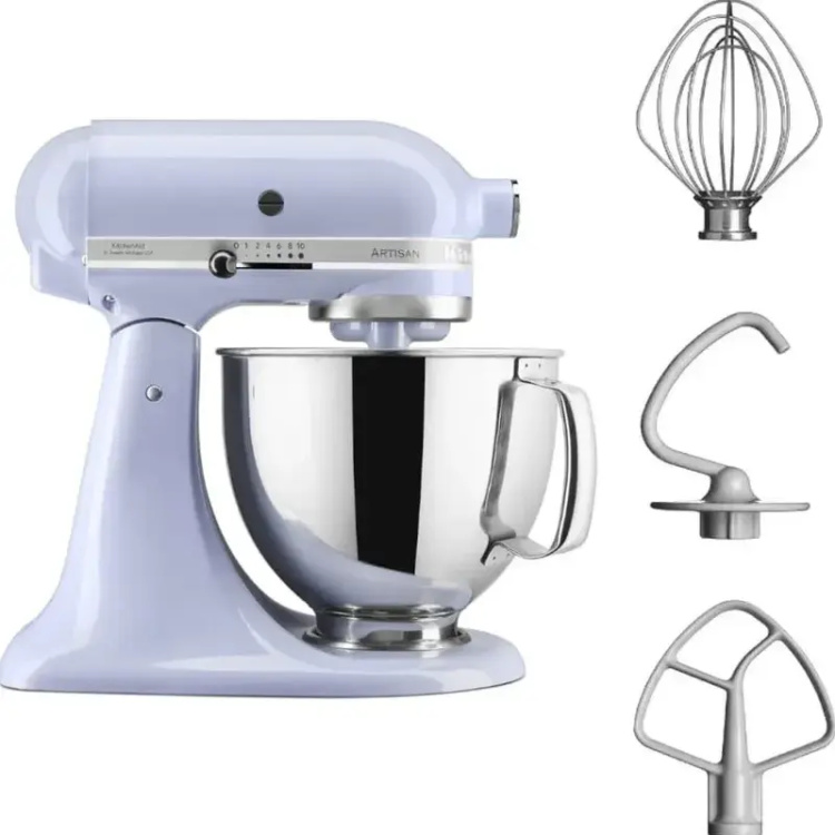 Планетарный миксер KitchenAid Artisan 4,8 л 5KSM125ELR Lavender Cream (UA)
