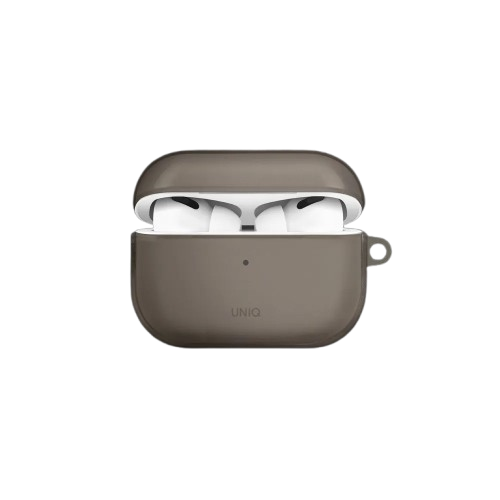 Чохол UNIQ Glase для AirPods Pro 2 (Smoke) (8886463683590)