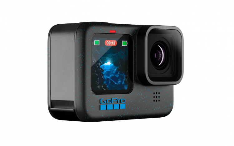 Экшн-камера GoPro HERO 12 + Enduro + Head Strap + Handler Floating Black (CHDRB-121-RW)