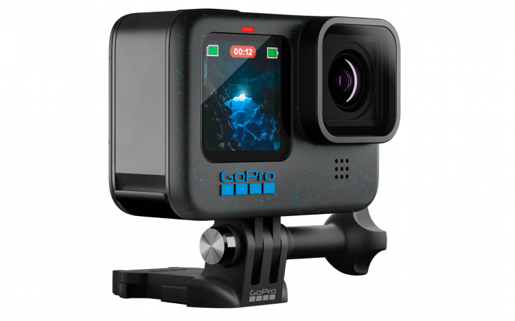 Экшн-камера GoPro HERO 12 + Enduro + Head Strap + Handler Floating Black (CHDRB-121-RW)