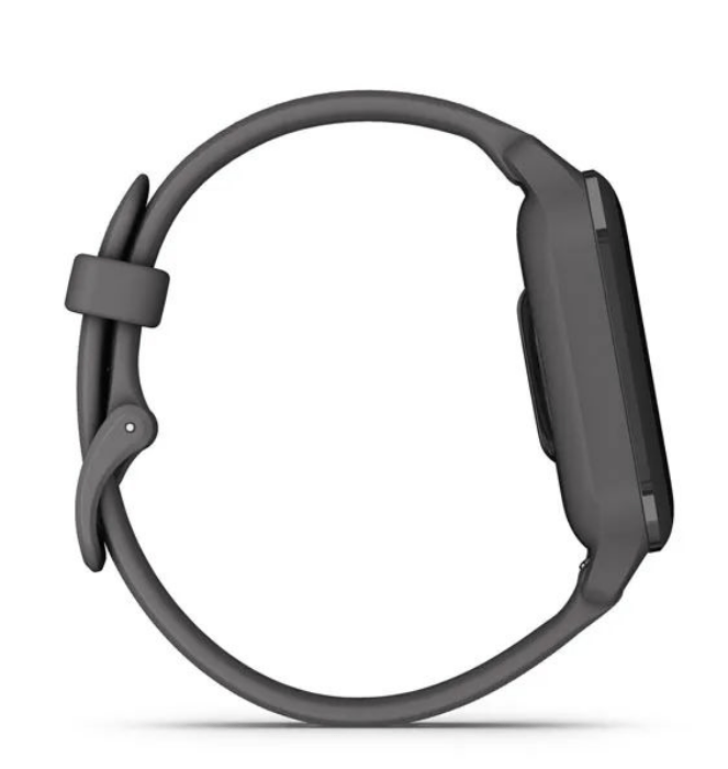 Garmin Venu Sq 2 Slate Aluminum Bezel with Shadow Gray Case and Silicone Band (010-02701-00/10)