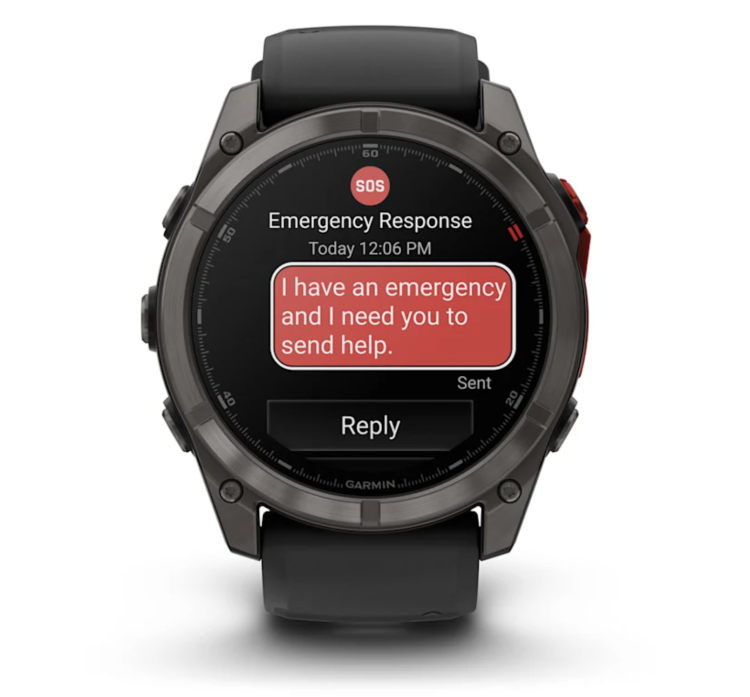 Garmin Fenix 8 Pro 51mm MicroLED Sapphire Carbon Gray DLC Titanium with Black/Pebble Gray Silicone Band (010-03380-00/01)