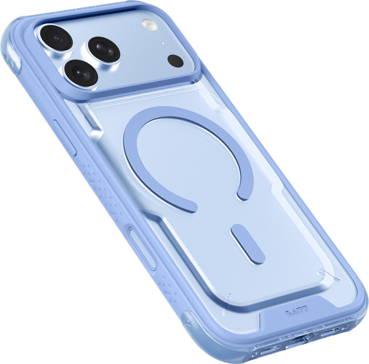 Чехол LAUT AERO MATTER MagSafe для iPhone 18 Pro (Sky Blue) (L_IP26B_AM_BL)