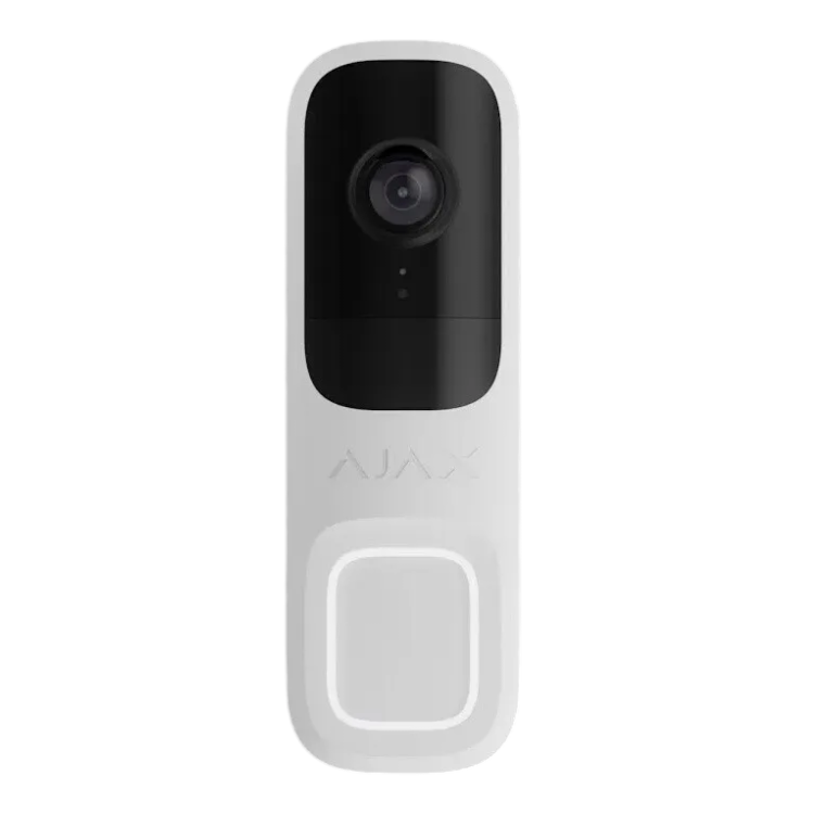 Відеодзвінок Ajax Doorbell, White Відеодзвінок Ajax Doorbell, White
