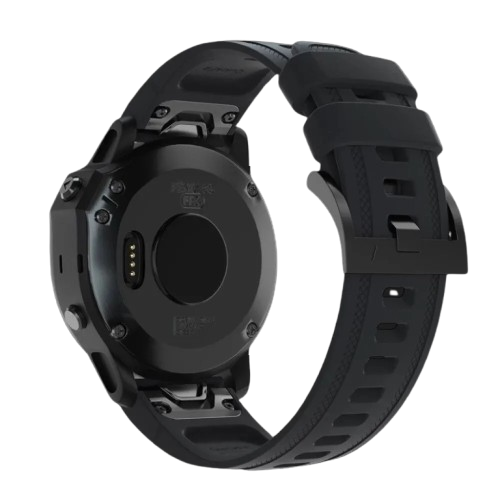 Ремешок Silicone Fit для Garmin Fenix 20mm Black Ремешок Silicone Fit для Garmin Fenix 20mm Black
