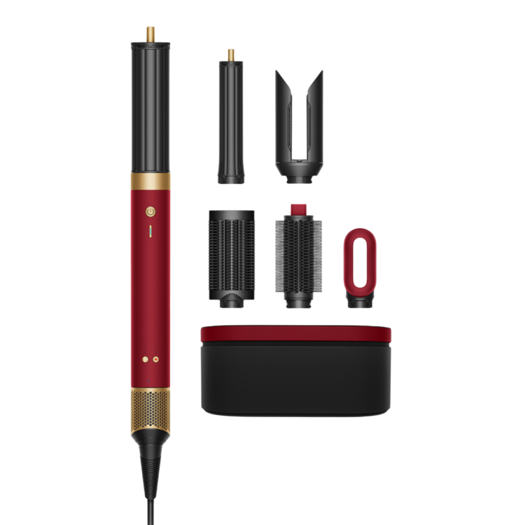 Стайлер для волос Dyson Airwrap Coanda2х Multi Styler & Dryer (Red Velvet/Gold)