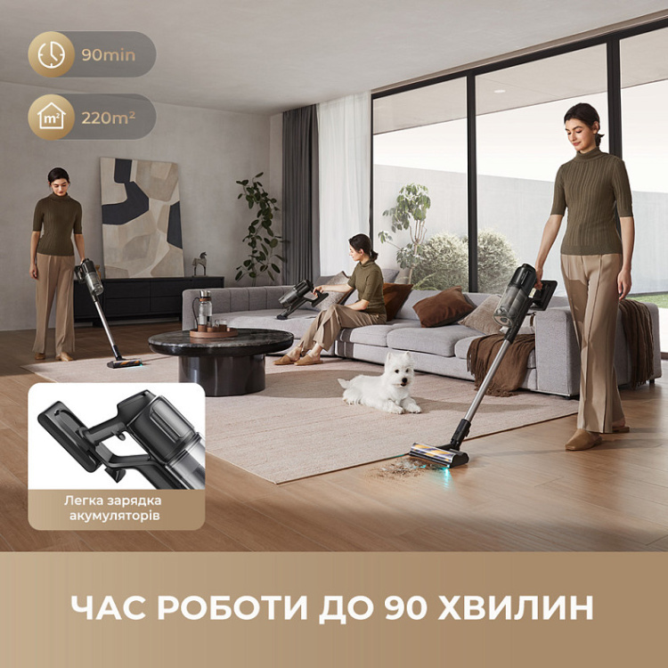 Акумуляторний пилосос Dreame R20 Ultra (VRV57F-1) (EU)