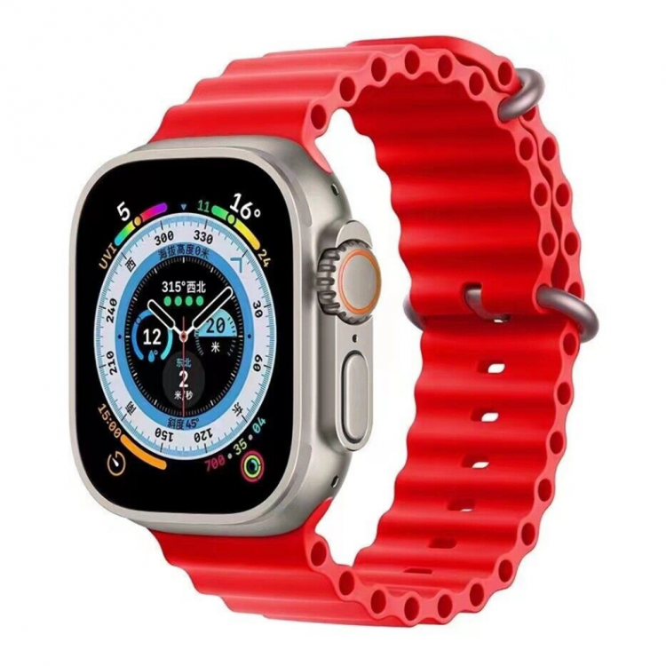 Ремінець Ocean для Apple Watch 42-49mm (Red)
