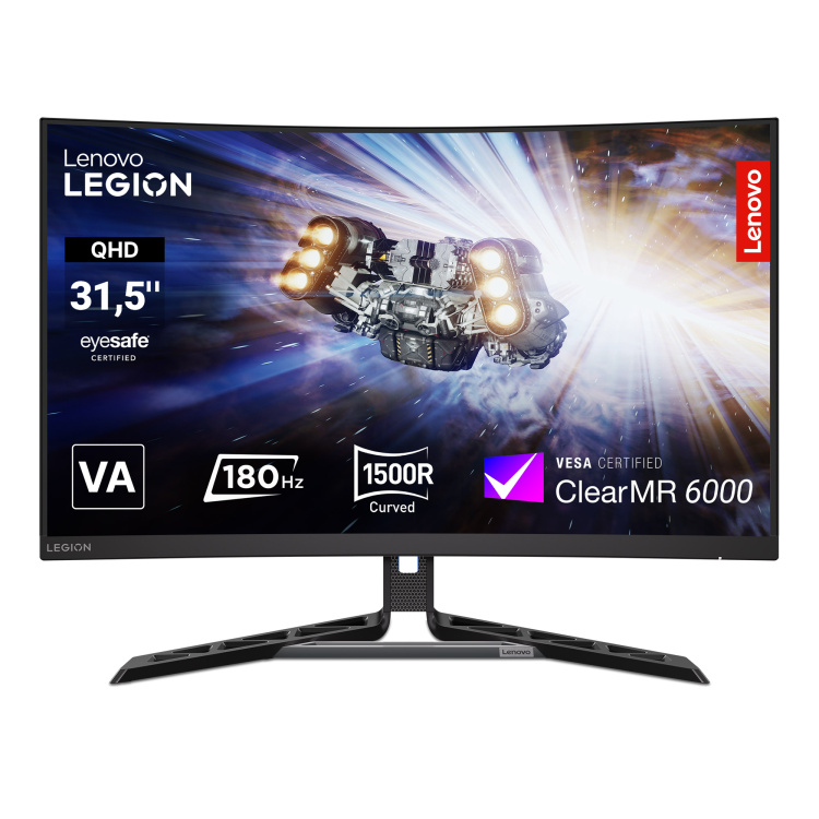 Монітор Lenovo 31.5" Legion R32qc-30 VA 180Hz 67C8GAC1UA (UA) Монітор Lenovo 31.5" Legion R32qc-30 VA 180Hz 67C8GAC1UA (UA)