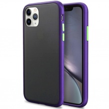 Чехол Matte для iPhone 11 Pro Max (Purple)