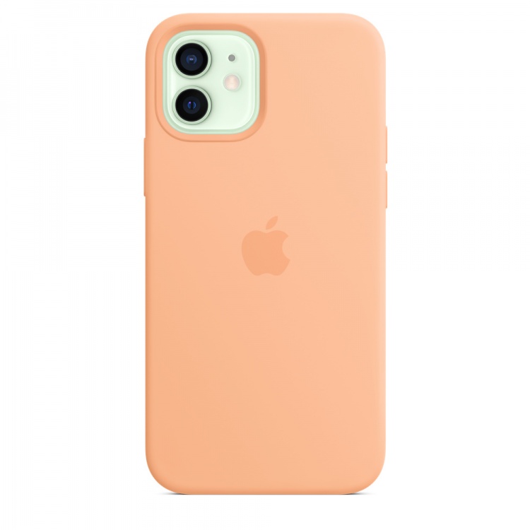 Чехол Silicone Case для iPhone 12/12 Pro (FoxConn) (Cantaloupe)