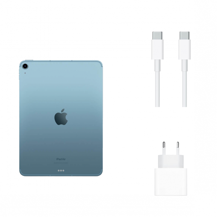 Apple iPad Air, 64GB, Blue, Wi-Fi + LTE (MM6U3, MM773) (M1) (2022) бу