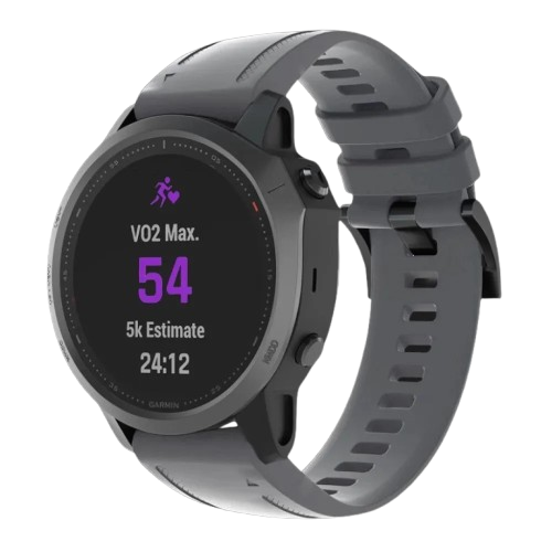 Ремешок Silicone Fit для Garmin Fenix 20mm Grey Ремешок Silicone Fit для Garmin Fenix 20mm Grey