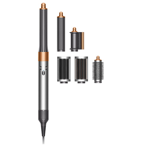Стайлер для длинных волос Dyson Airwrap Multi-styler Complete Long (Nickel/Copper) (400718-01)