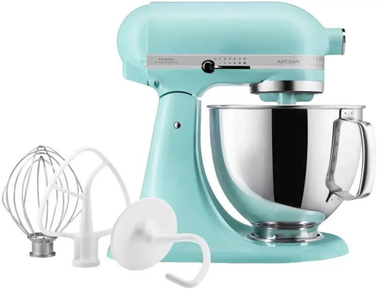 Планетарный миксер KitchenAid Artisan 4,8 л 5KSM125EMI Mineral Water (UA) Планетарный миксер KitchenAid Artisan 4,8 л 5KSM125EMI Mineral Water (UA)